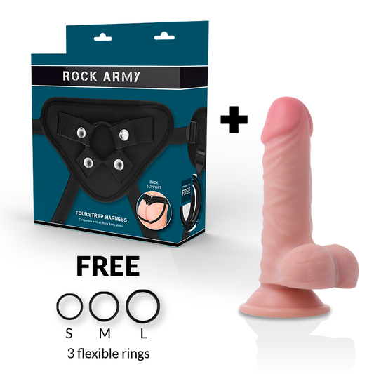 Rockarmy Arnés + Panzer Doble Densidad 17 Cm -o- 4.46 Cm
