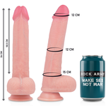 Rockarmy Arn S + Dildo Silicone Líquido Premium Kingcobra 24 Cm -o- 4.77 Cm