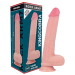 Rockarmy Arn S + Dildo Silicone Líquido Premium Kingcobra 24 Cm -o- 4.77 Cm