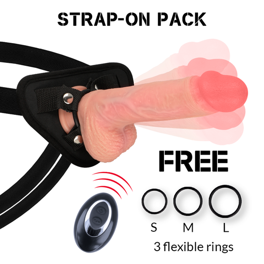 Rockarmy Arcote + Vibrador de Silicona Líquida Premium Apache Control Remoto 20.5 Cm -o- 4.62 Cm