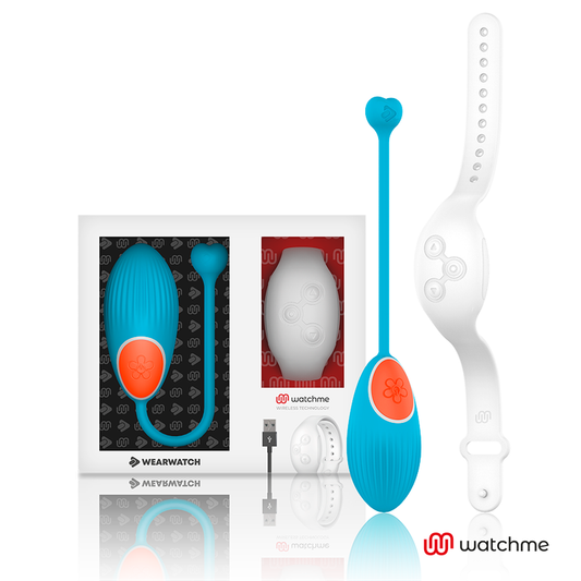 Wearwatch Tecnología Watchme Control Remoto Huevo Azul / Nieve