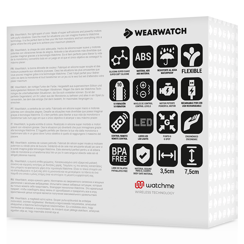 Wearwatch Tecnologia Watchme Mando a Distancia Huevo Azul / Aguamarina