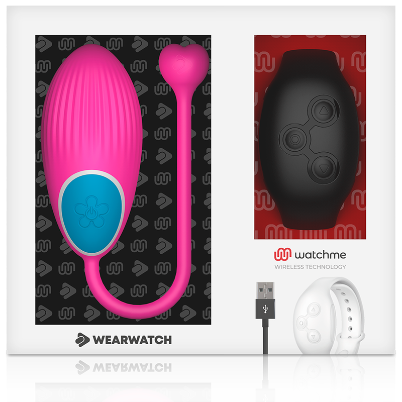 Wearwatch Tecnología Watchme Mando a distancia Huevo Fucsia / Chorro