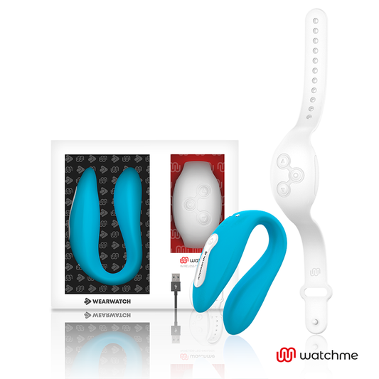Wearwatch Vibrador de Tecnología Dual Watchme Índigo/nieve