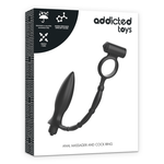 Adicto Toys Plug Anal con Anillo Vibrador