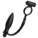 Adicto Toys Plug Anal con Anillo Vibrador