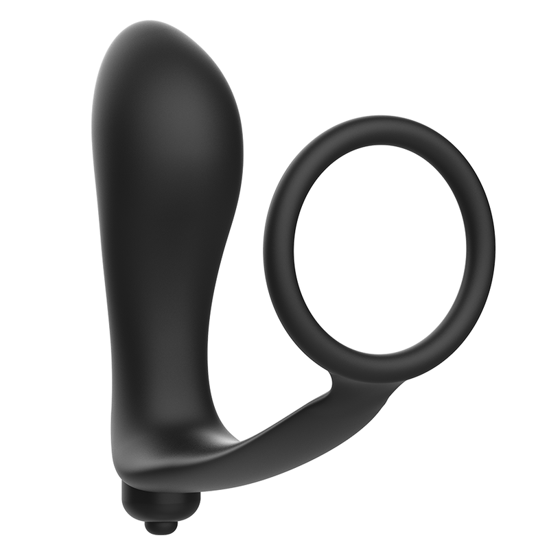 Addicted Toys Plug Anal Vibratório Com Anel para Pênis