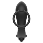 Addicted Toys Plug Anal Vibrador con Anillo para Pene