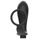 Addicted Toys Anillo para Pene con Control Remoto Plug Anal Negro Recargable