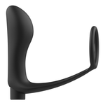 Addicted Toys Anillo para Pene con Control Remoto Plug Anal Negro Recargable