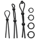 Addicted Toys Set de Anillos de Silicona Flexible 7 ud.