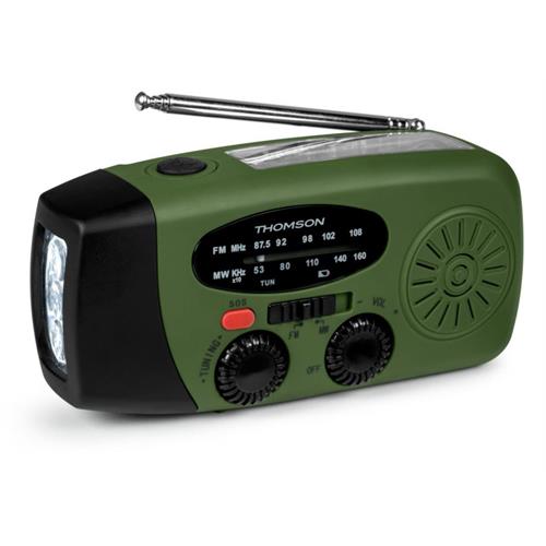 Thomson Rádio Portátil com Dínamo RT260