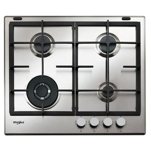 Whirlpool Placa de Encastre 4 Queimadores a Gás GMAL6422IXL