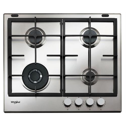 Whirlpool Placa de Encastre 4 Queimadores a Gás GMAL6422IXL