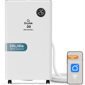 Grunkel Desumidificador DH-20DT 20 L 5,5 L WiFi