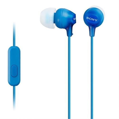 Sony Auriculares com Fio e Comando/Microfone MDREX15APLI - Azul