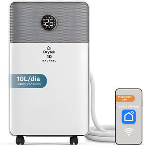 Grunkel Desumidificador DH-10DT 10 L 2 L Wi-Fi