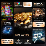 Hisense Smart TV MINI LED 55" UHD 4K 55U8Q