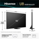 Hisense Smart TV MINI LED 55" UHD 4K 55U8Q