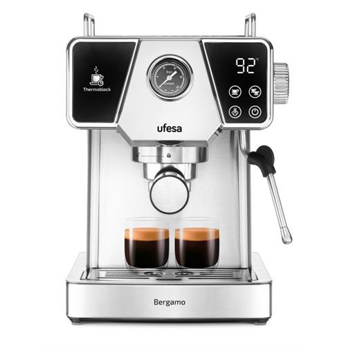 Ufesa Máquina de Café Expresso Manual 20BAR-Begamo - 1350 w