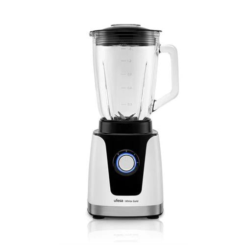 Ufesa Licuadora 1500W 1.5L Blanco Oro