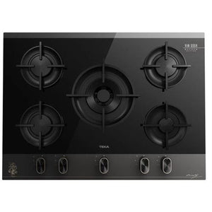 Teka Placa de Encastre 5 Queimadores a Gás Vitrocerâmica GBC75VG