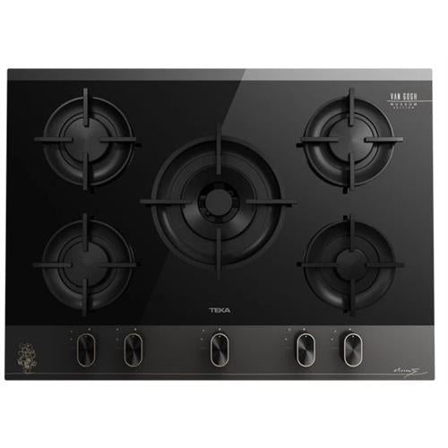 Teka Placa de Encastre 5 Queimadores a Gás Vitrocerâmica GBC75VG