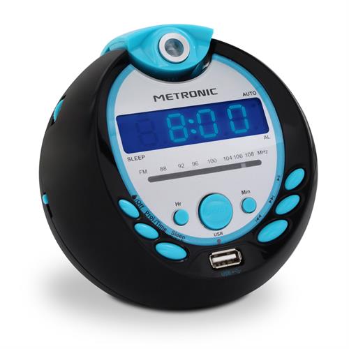 Metronic Rádio Relógio USB com Projecção 477016