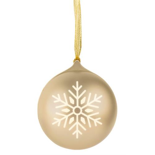 Bigben Bola de Natal Coluna Bluetooth - Dourada