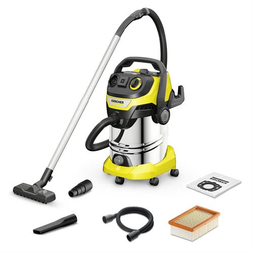 Karcher Aspirador sin Bolsa para Sólidos/Líquidos 1300W WD6P