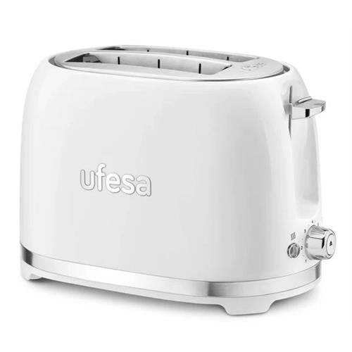Tostadora Ufesa Classic Pinup 850W - Blanca