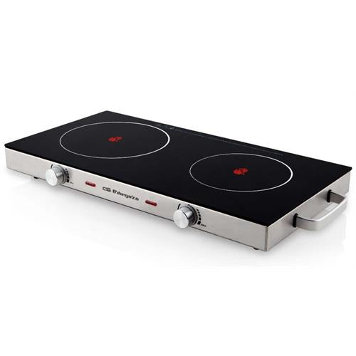 Orbegozo Placa, Inox, Vitrocerâmica