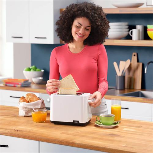 Braun Torradeira 900W HT1010WH - Branca