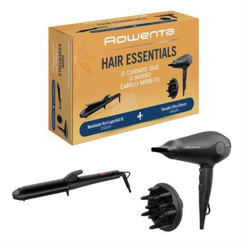 Rowenta Hair Essentials Pack - Secador CV6430F0 + Alisador CF322LF0