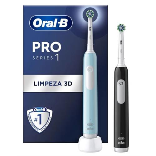 ESC.DENTES BRAUN  -PRO1DUOPRETO+ AZUL
