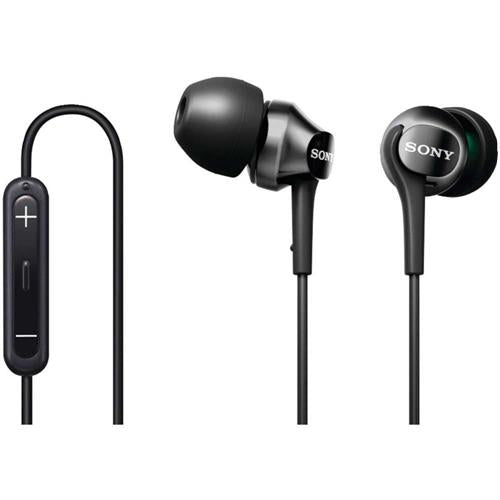 Sony Auriculares com Fio/Comando MDREX110APB - Preto