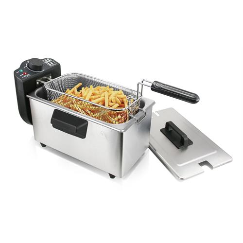 FRITAD HAEGER 3L.2000W.INOX  -DEEP&GO