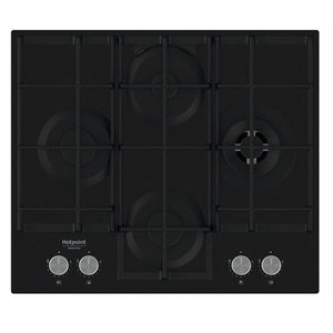 Placa de Encastre Hotpoint HAGS62F/BK - 4 Queimadores