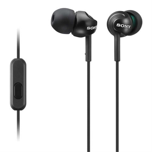 Sony Auriculares com Fio/Comando MDREX15APB - Preto