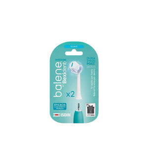 ISDIN Balene By Bexident Duotech Sonic Replacement Head Electric Soft Toothbrush X2
