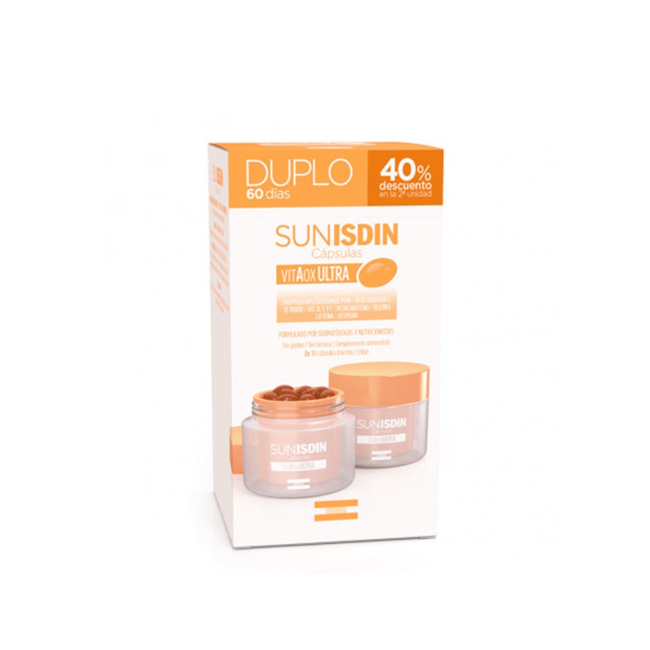 ISDIN SunISDIN VitAox Ultra Cápsulas 2x30