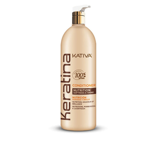 Kativa Keratin Nutrition Softness &amp; Shine Acondicionador 1L