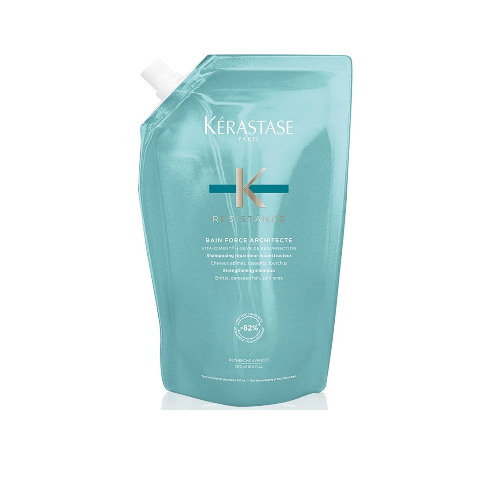 Kérastase Resistance Bain Force Architecte Champú Recambio 500ml