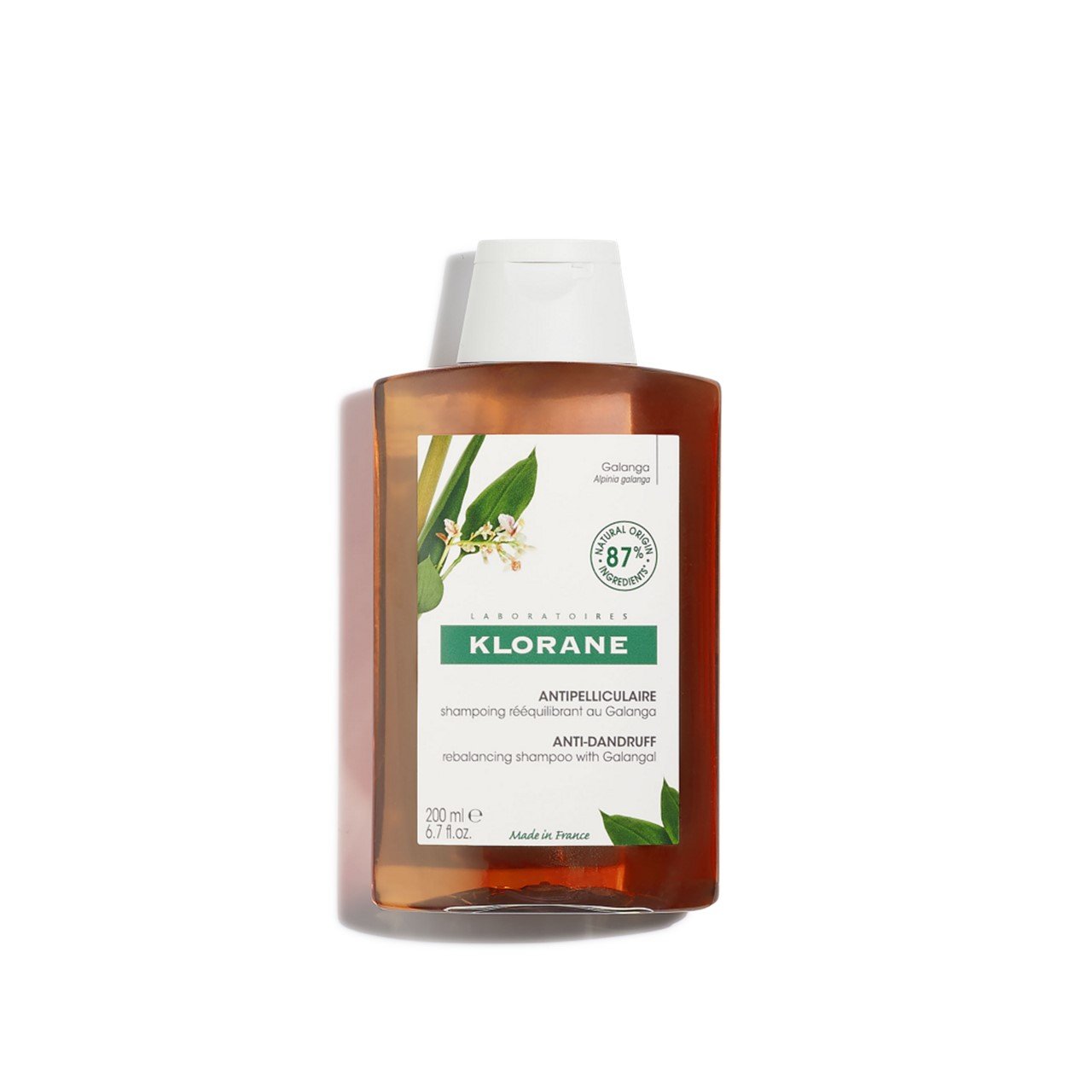 Klorane Anti-Dandruff Rebalancing Champô with Galangal 200ml
