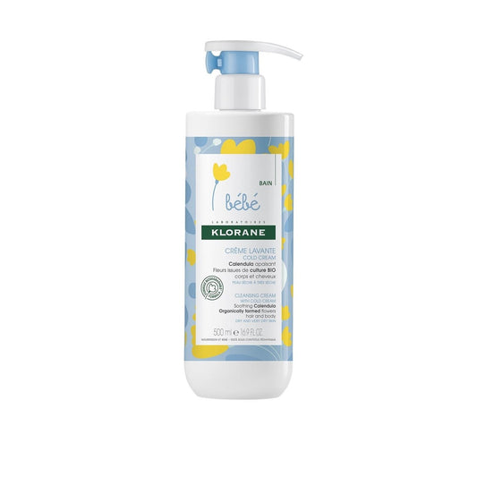 Klorane Baby Cleansing Creme with Cold Creme 500ml