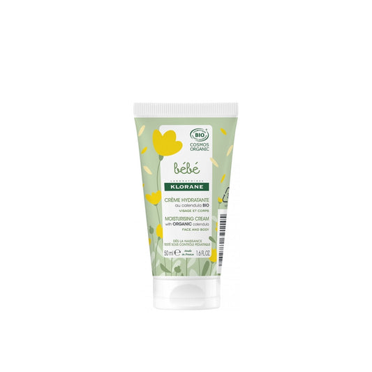 Klorane Bebé Crema Hidratante con Caléndula Bio 50ml