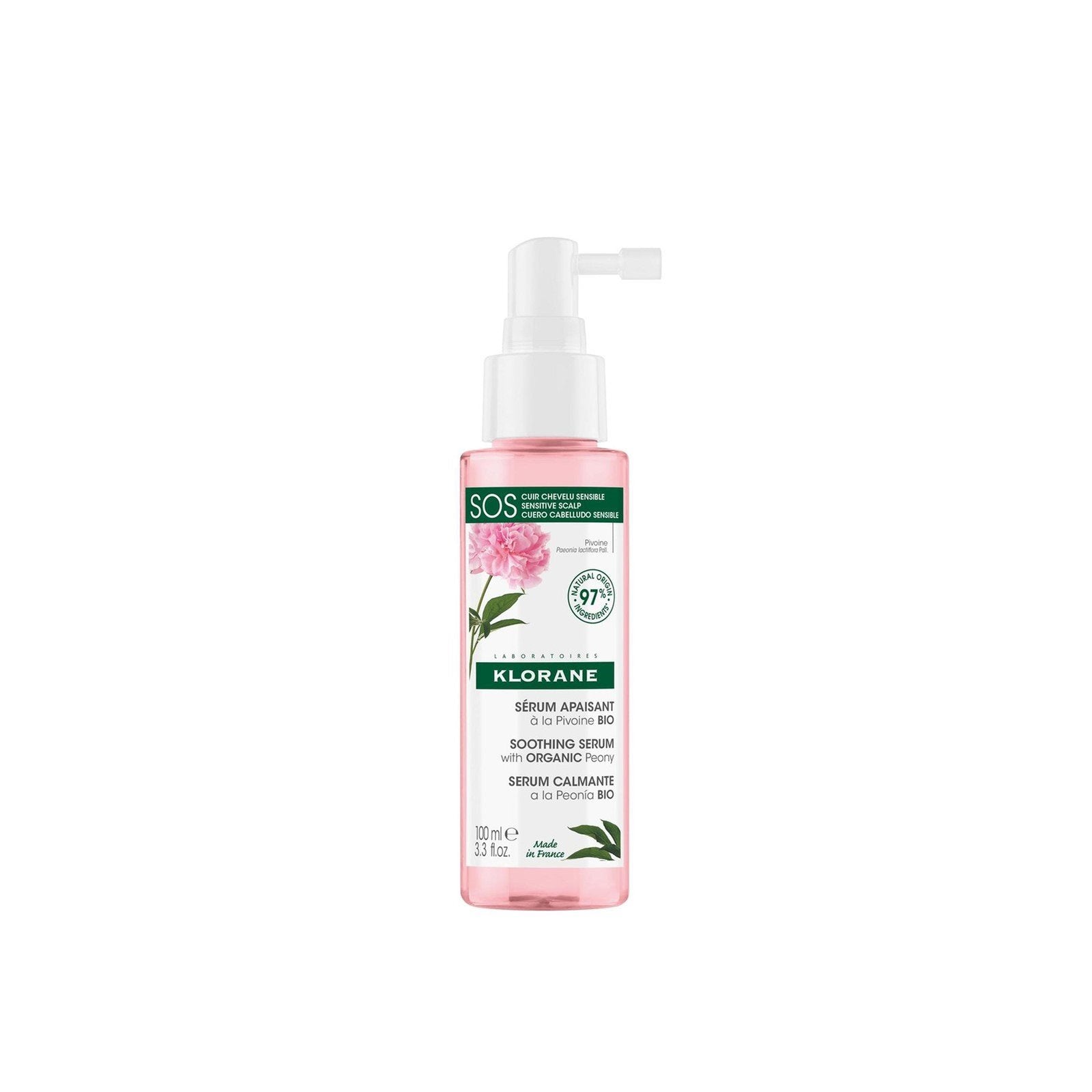 Klorane Soothing Sérum with Organic Peony 100ml