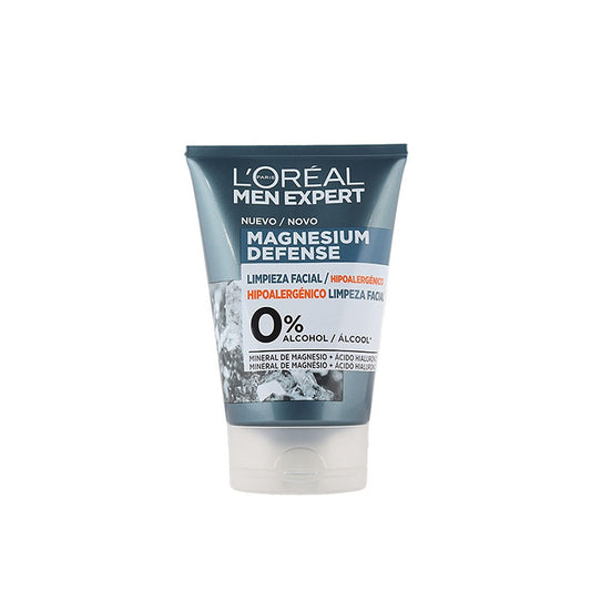 L'Oréal Paris Men Expert Magnesium Defense Gel de Limpeza Facial 100ml