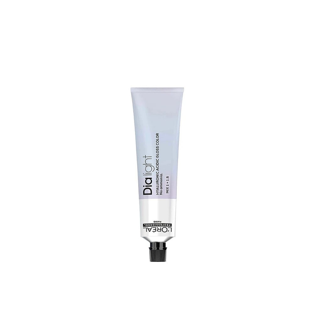 L'oréal Professionnel Dia Light Hyaluronic Acidic Gloss Color Demi-permanent Hair Dye 8.18 Light Ash Mocha Blonde 60 Ml