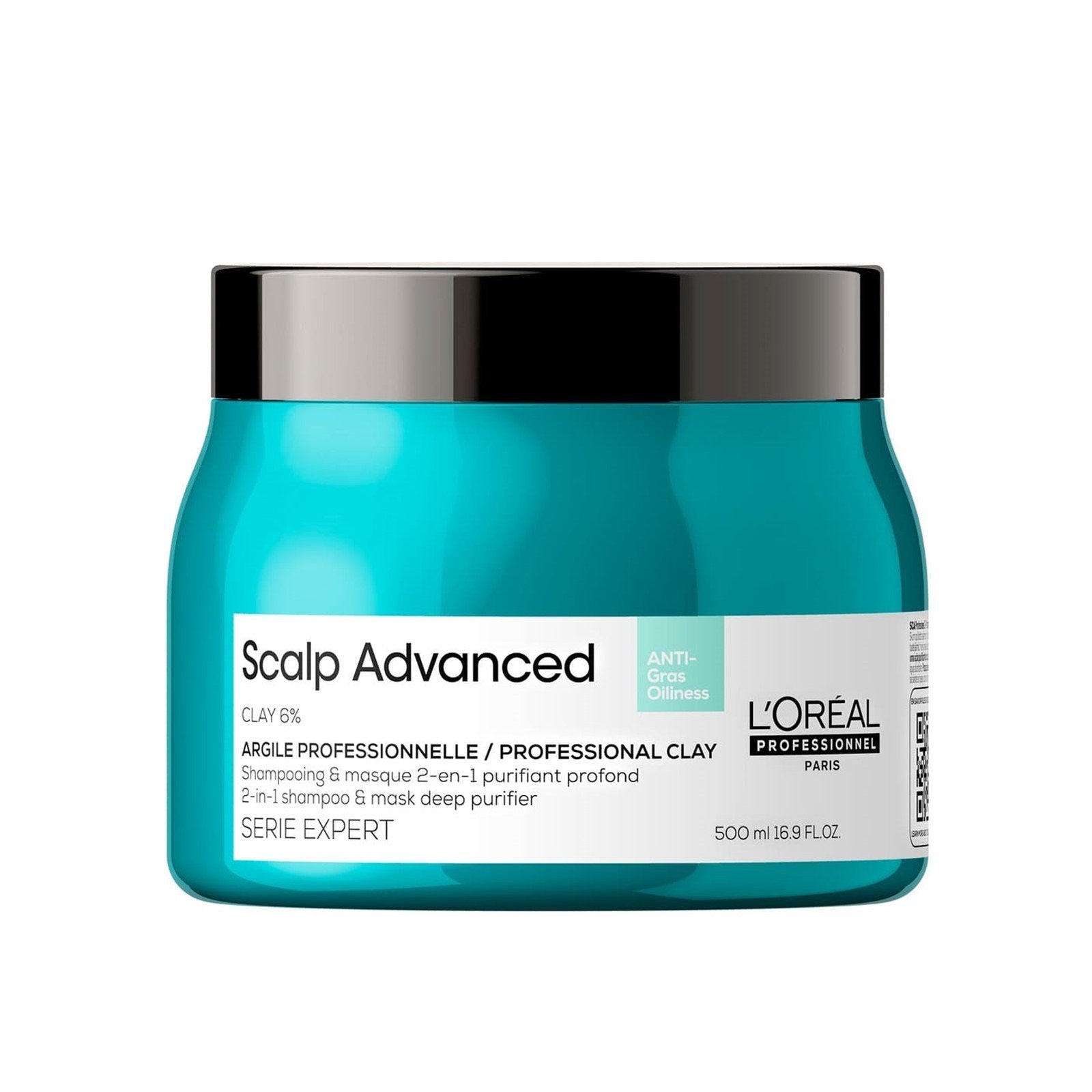 L'Oréal Professionnel Serie Expert Scalp Advanced Anti-Oiliness 2-In-1 Clay 500ml